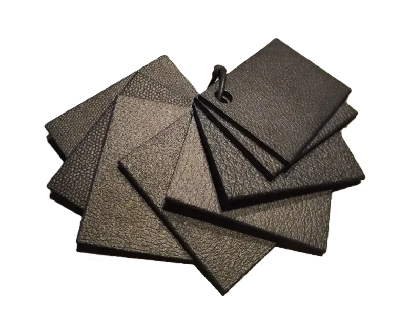 Leather samples