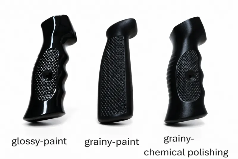 Grip surface treatments